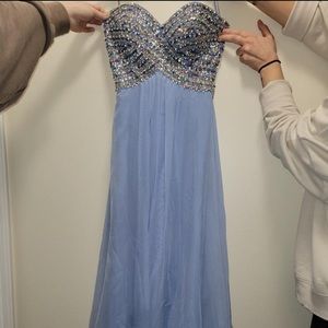 Light Blue Prom Dress